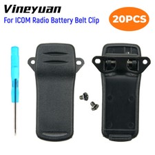 20 pezzi clip da cintura per radio ICOM IC-V85 IC-V85E IC-M87 IC-M88 IC-F50 IC-F60 IC-R20