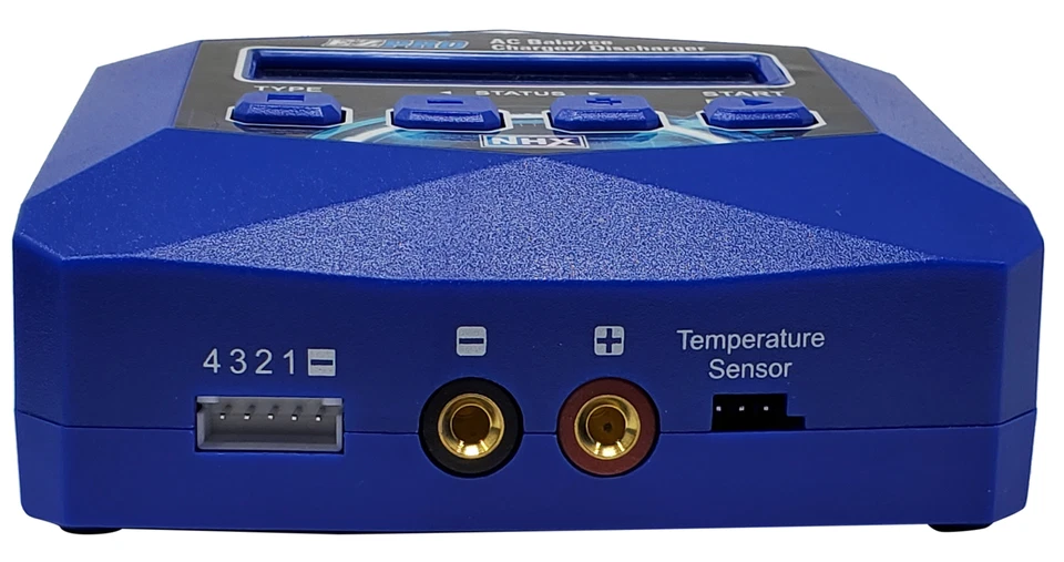 NHX EZPRO 65W LiPo/LiFe/NIMH 2-4s Fast AC Charger w/XT60 EC3 Deans XT90 EC5 - Image 4 of 4