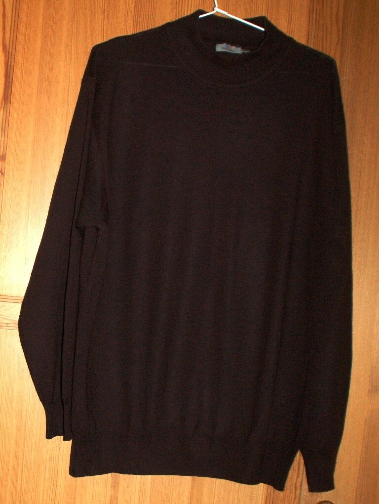 PULL homme marque BRICE Taille Couleur Bordeaux Col montant