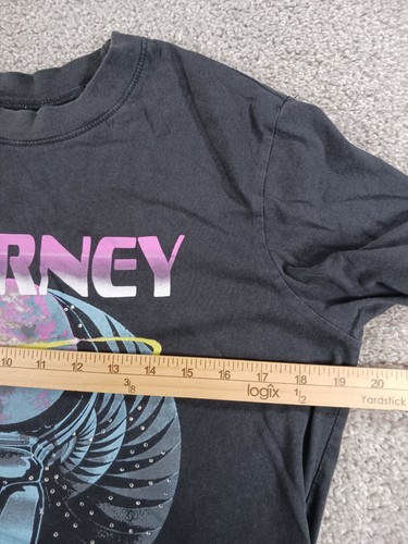 Journey Womens Short Sleeve Shirt Small Departure Graphic Print Cotton - Picture 5 of 10