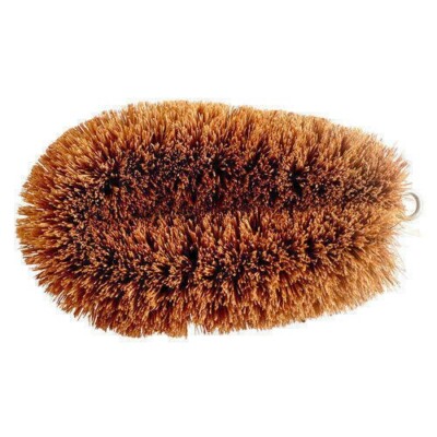 Coconut coir fiber scrubbing natural oakum eco friendly handmade cleaning brush