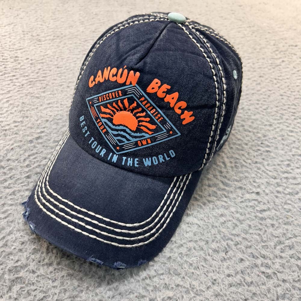 Cancun Beach Hat Men Baseball Cap One Size Pier 17