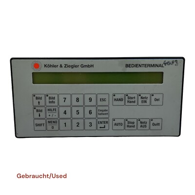 Jetter Bedienterminal BT 10 Version 3 Part No:T012001422
