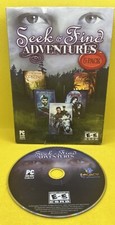 Seek & Find Adventures - 5 Pack (PC DVD-ROM, 2010 w/ Slipcover, Works Great)