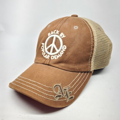 American Eagle Outfitters Hat Cap Brown Mesh Back Adult Uni Sex Trucker Baseball