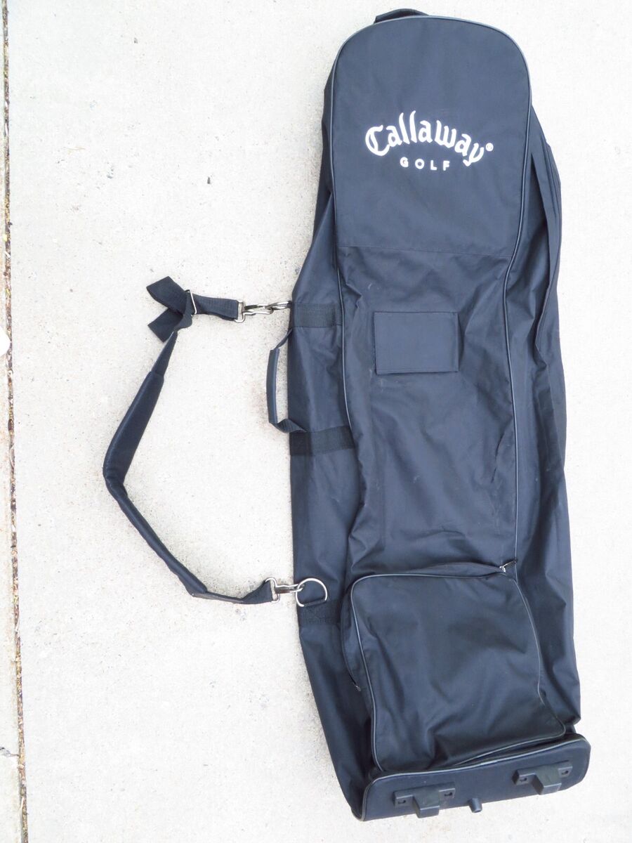 Callaway Golf Club Soft Case Wheeled Zippered Travel Bag Callaway Golf Club Soft Case Wheeled Zippered Travel Bag