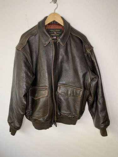 Avirex leather flight jacket - Gem Avirex leather flight jacket - Gem
