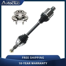 Front Right Wheel Hub Bearing and CV Axle Shaft for Chevy Buick GMC Saturn