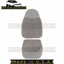 1994-1997 For Ford F150 XLT Driver Top/Bottom Cloth seat Covers Gray