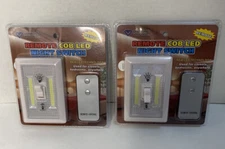 2-Remote COB LED Night Light Switch (2pack) Diamond Vision Wall Light