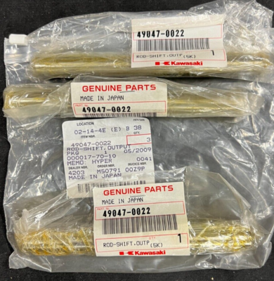 タケ New 49047-0022 Kawasaki 06-10 ZX10 Shift Forks SHAFT | eBay
