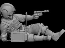 Downed Pilots 2 to choose - SKULLFORGE Legion compatible - 3D printed