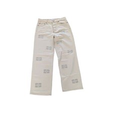 Ganni Sparkle Izey straight-leg jeans