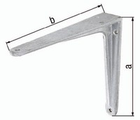 GAH Alberts Konsole L.300Mm H.250Mm Alu-Guss Trgf.90Kg - 804053