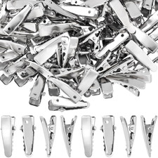 100Pcs Metal Alligator Hair Clips, Small Crocodile Hair Clips, Alligator Barrett