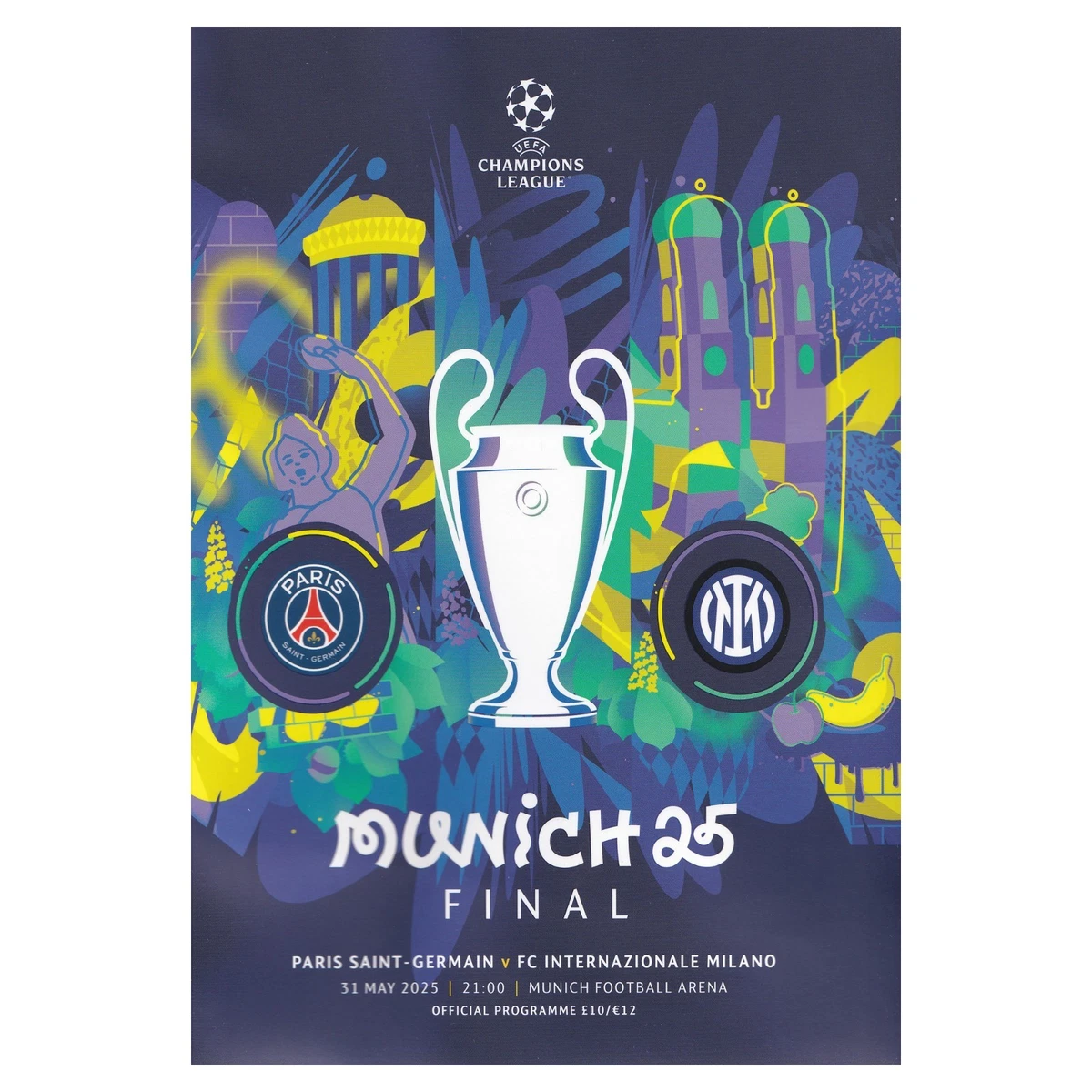 PENNANT FANION 10*9 CM PARIS SAINT-GERMAIN PSG Vs VITKOVICE CHAMPIONS