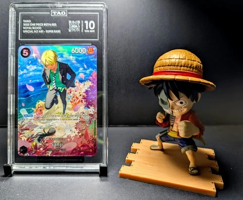 One Piece TCG  | Sanji SP | ST14-003 | TAG 10 | NM+ | Not PSA