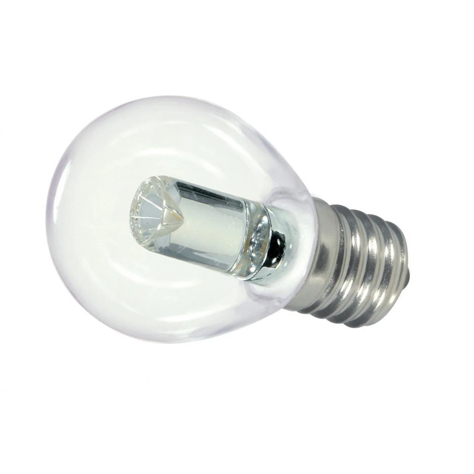Satco S9167 - 1 Watt LED S11 Decorative Clear Light Bulb - E17 Base (2 or 6 PK) - Image 3 of 4