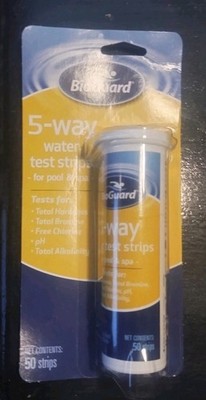 bioguard 5 way wastert test stripes