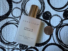Sand + Fog VANILLA RESERVE Eau de Parfum Oil Rollerball * .5 fl oz
