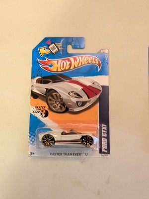 Hot Wheels Faster Than Ever FTE Ford GTX1 White 98/247 8/10 (15