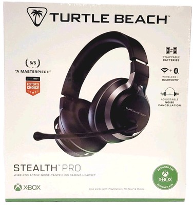 Turtle Beach Stealth Pro Wireless Noise-Cancelling Gaming Headset Xbox, Age 14+