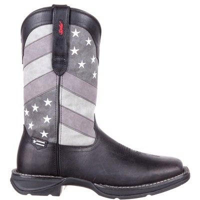 Rebel  by Durango  Faded Black Flag Western Boot