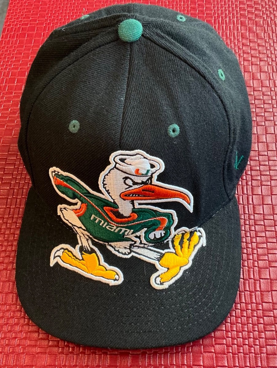 Miami Hurricanes Zephyr Wool Fitted Hat NCAA Embroidered 7 3/8 | eBay
