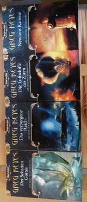 Der Bund der Alchemisten 1-4 komplett (Newtons Kanone - Die Luftschiffe des Zare
