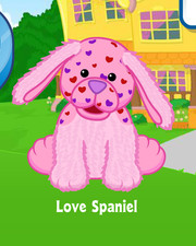 Webkinz Classic Love Spaniel Virtual PET Adoption Code Only Messaged