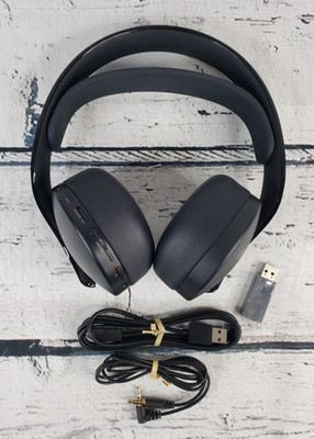 Sony PlayStation PULSE 3D Wireless Headset PS5 PS4 Black with Dongle