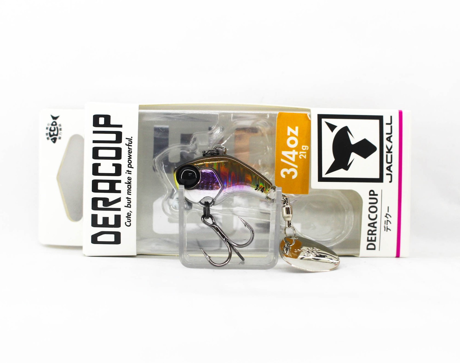 Jackall Deracoup 3/4 oz Spin Tail Sinking Lure Clear Up Wakasagi (6000)