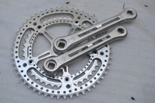 Crankset - CAMPAGNOLO nuovo record - MILLED and DRILLED - lightned