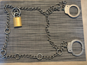 Chicago Model 9000 Transport Belly Chain  with Key