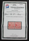 CKStamps: US Stamps Collection Scott#846 Mint NH OG Line Pair PSE Cert
