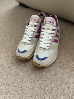 Herren-Turnschuhe Vintage 90 s mehrfarbig Adidas Meteor Größe 8 UK