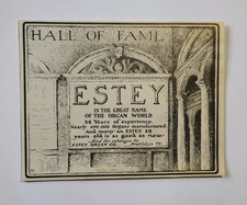 1901 Estey Organ Co. Advertisement Brattleboro, Vermont