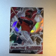 Topps 2026 Bowman Chrome Electric Sluggers Elly De La Cruz ES-9 Reds