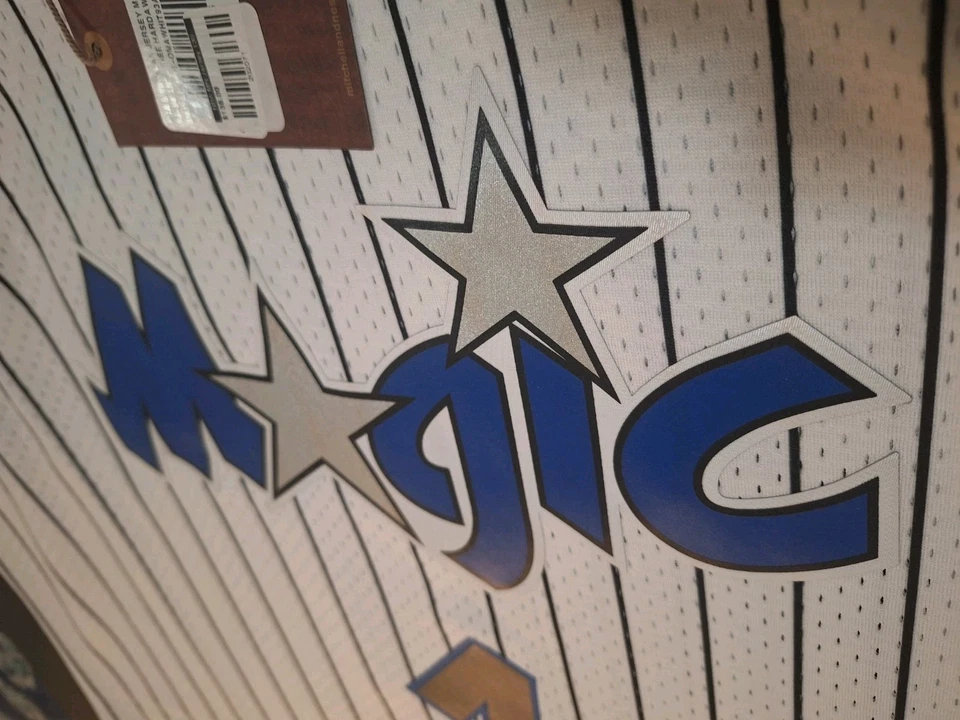 ¡NUEVO CON ETIQUETAS! Camiseta Mitchell & Ness Orlando Magic Penny Hardaway Auténtica 2XL Swingman Foto 3 de 4