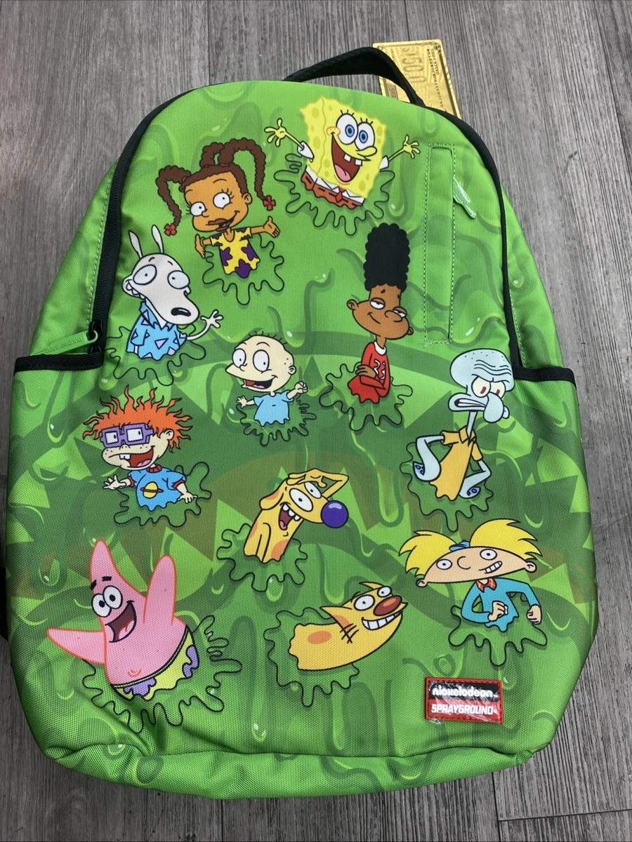 SPRAYGROUND 90'S NICKELODEON SLIME SQUAD BACKPACK B7197 NEW IN BAG WITH TAGS