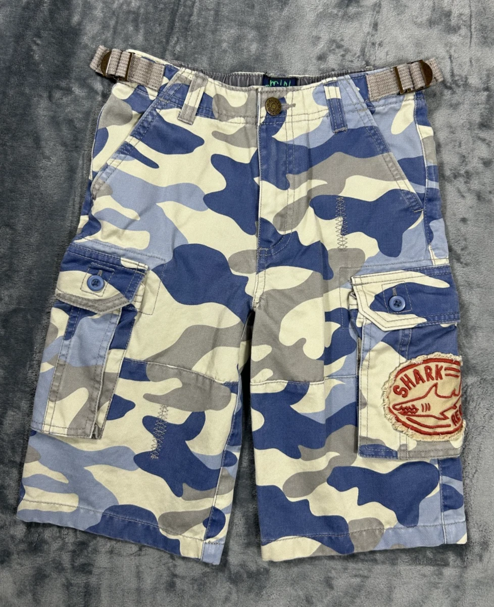 NWOT Mini Boden Boys Appliqué Jersey Baggies Shorts - Designer Kids Outlet