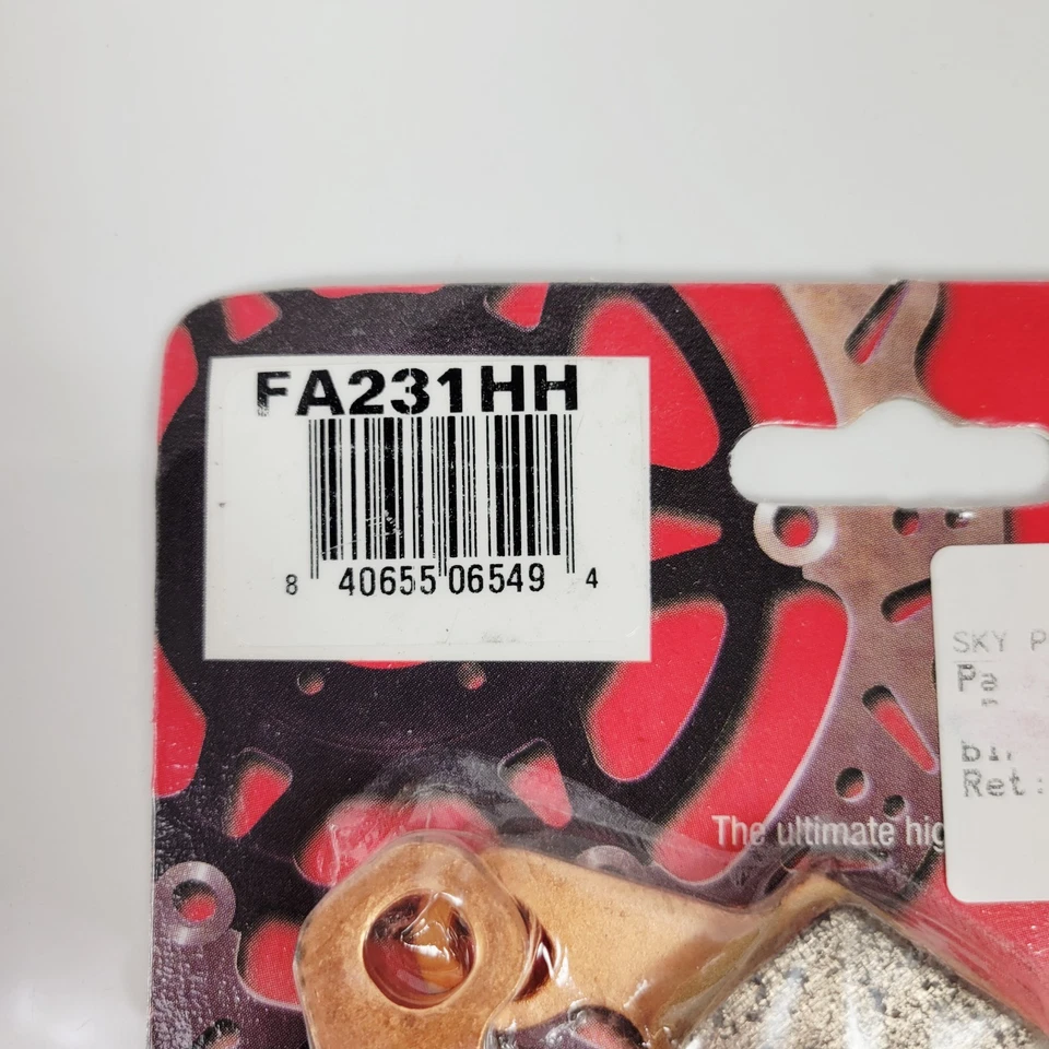 Pastillas de freno delanteras derecha EBC FA231HH Kawasaki ER-6N GPz1100 Ninja 650 Vulca Foto 2 de 3