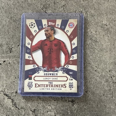 Leroy Sané Showman Topps Match Attax FC Bayern München Limited Edition