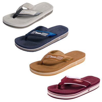 Islander Men Women All-Weather Comfortable Beach Flip-Flop Sandals Slippers 