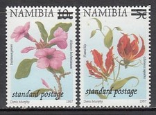 Namibia - Mail Yvert 982/3 ** MNH Flowers