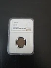 1860 Indian Head Cent Penny NGC AU55