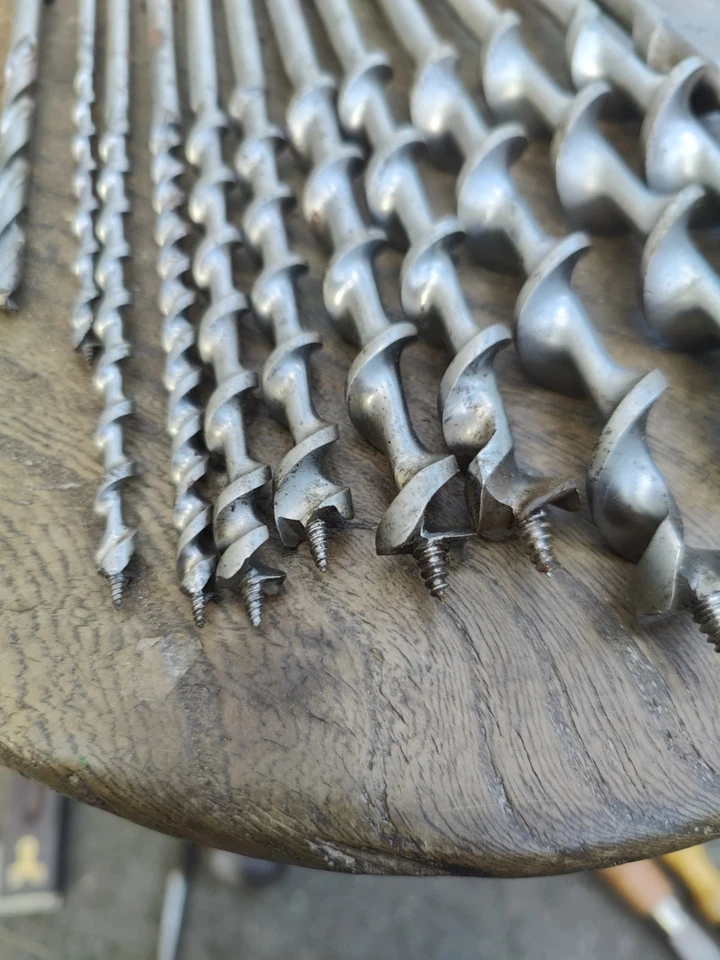 12x Vintage Auger Bit Mostly Mainbor Irwin Condition Fairly Good - Image 2 of 4