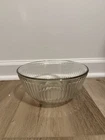 Pyrex Ribbed Clear Glass Mixing Bowl 10 Cup 2.5L Vintage Made in USA 7403-S