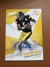 2017 Panini Black Friday - Rookie R. Joshua Dobbs #61 Thick Stock Rookie Card. rookie card picture
