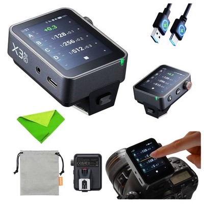 Godox X3 Pro C X3PRO C TTL Wireless Flash Trigger for Canon (X3-C Upgrade)